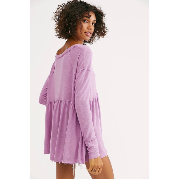 Free People Forever Your Girl Babydoll Tee - Picture 3 of 12